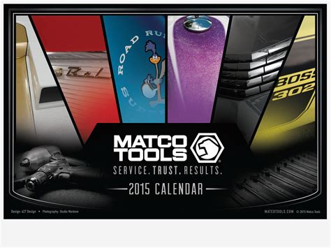 Matco Tools Calendar 2020